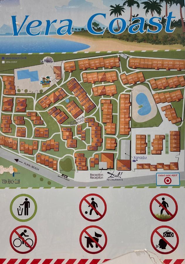 Apartamento Soleado Vera Costa, 200 M De La Playa Playas de Vera Zewnętrze zdjęcie